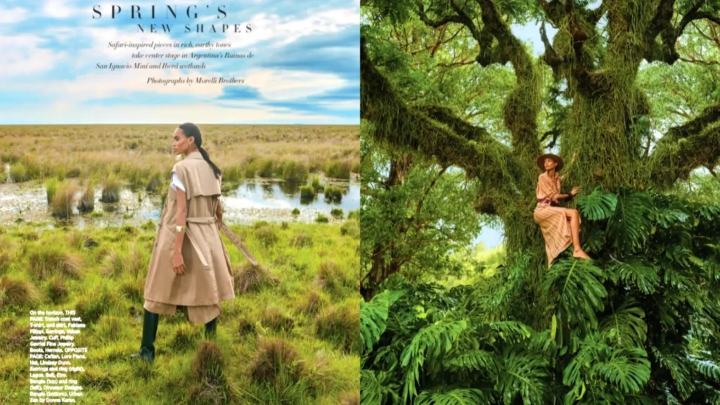 Revista Harper's Bazaar turismo norte argentino