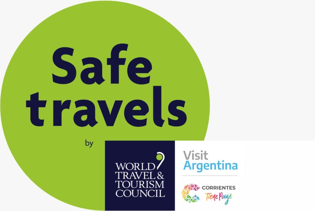 Certificado Safe Travel brindado por wordl travel y tourism counclil